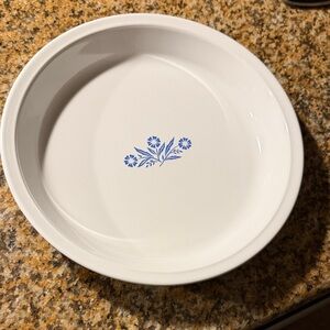 Vintage Corning Ware 9” pie plate